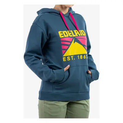 Edelrid Spotter Hoody Női Kapucnis Felső - petrol