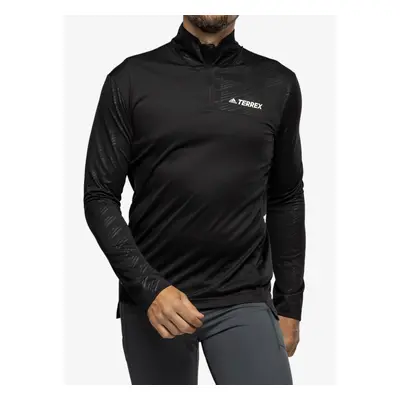 adidas TERREX Multi Half-Zip LS Felső - black