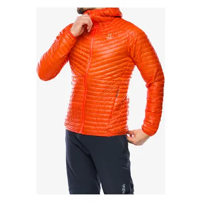 Haglofs L.I.M. Mimic Hood Bélelt Kabát - flame orange