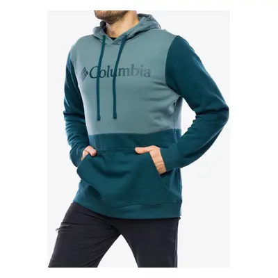 Columbia Trek Colorblock Hoodie Férfi felső - night wave/metal