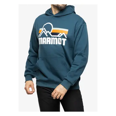 Marmot Coastal Hoody Kapucnis Férfi Felső - dusty teal