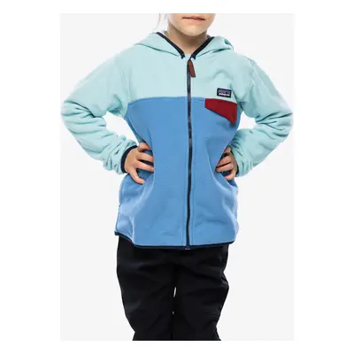 Patagonia Micro D Snap-T Jacket Gyermek pulóver - blue bird