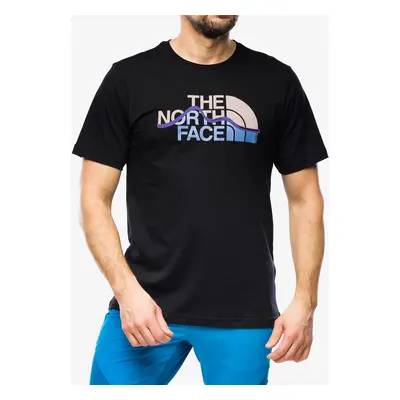 The North Face S/S Mountain Line Tee Nyomtatott póló - tnf black