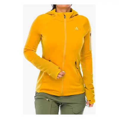 Schoffel Fleece Hoody Lodron Női pulóver - honey gold