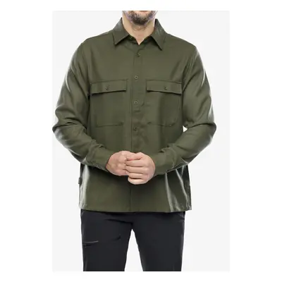 Icebreaker Merino Dawnder LS Flannel Shirt Ing - loden