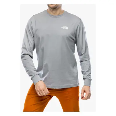 The North Face Outdoor Graphic L/S Felső sziklamászáshoz - monument grey