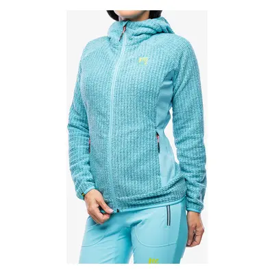 Karpos Rocchetta Hoodie Fleece Női polárfelső - blue atoll