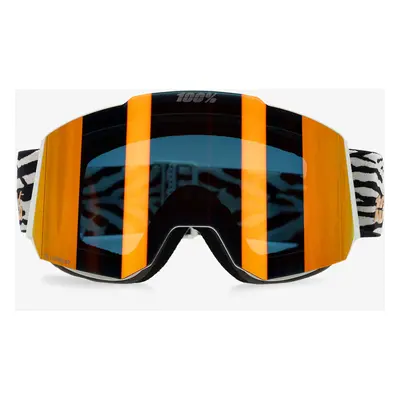 100% Snowcraft Hiper Síszemüveg - mirror orange lens