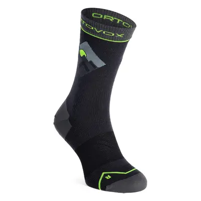 Ortovox Alpine Light Comp Mid Socks Merino Gyapjú Zokni - black raven