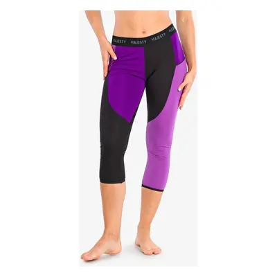 Majesty Surface Pants Termoaktív Női Hosszúszárú Alsó - black/purple