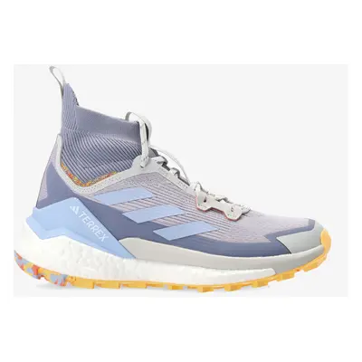 adidas TERREX Free Hiker Női Túrabakancs - silver dawn/blue/violet