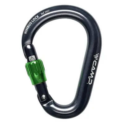 Camp Nimbus Lock Csavaros Karabiner - gun metal/green