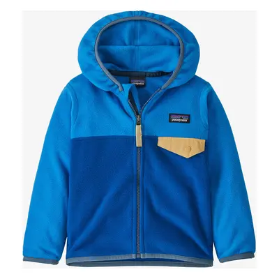 Patagonia Baby Micro D Snap-T Jacket Gyermek pulóver - endless blue/vessel blue