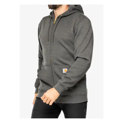 Carhartt Zip Hooded Sweatshirt Cipzáras felső - carbon heather