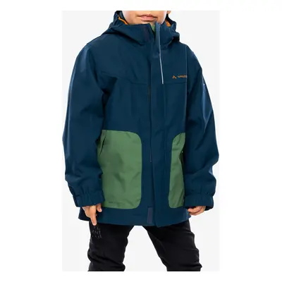 Vaude Kids Campfire 3in1 Jacket IV Gyerekkabát - dark sea/green