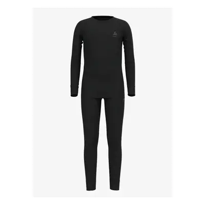 Odlo Merino Kids Set Long Gyerek aláöltöző - black