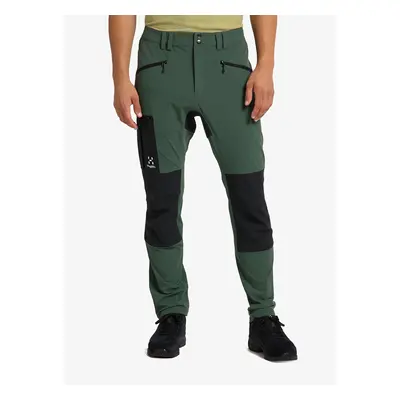 Haglofs Mid Slim Pant Női softshell nadrág - fjell green/true black