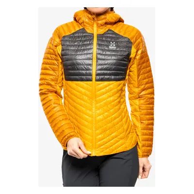 Haglofs L.I.M. Mimic Hood Női Bélelt Kabát - sunny yellow/magnetite