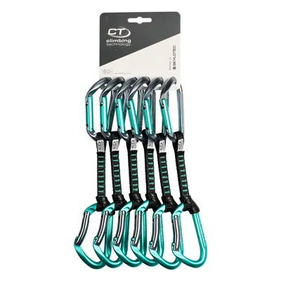 Climbing Technology Salto Set UL cm 6-Pack Expressz sziklamászáshoz - titanium/acquamarine