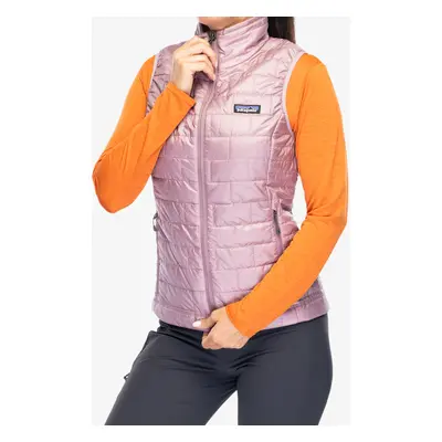 Patagonia Nano Puff Vest Női mellény - stormy mauve