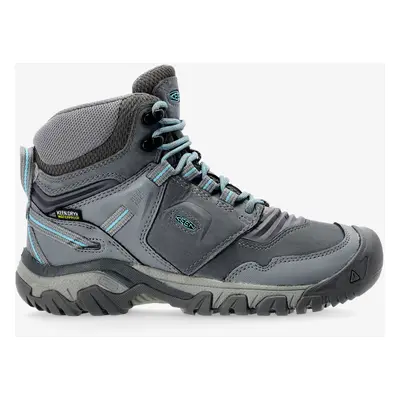 Keen Ridge Flex Mid WP Női Túracipő - steel grey/porcelain