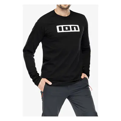 ION Logo LS Hosszúujjú - black