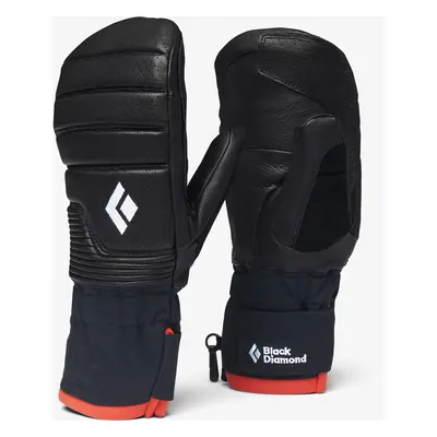 Black Diamond Progression Mitts Egyujjas női kesztyű - black/black