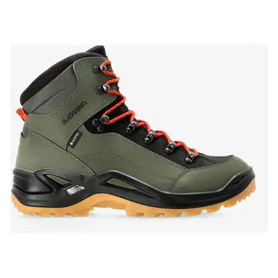 Lowa Renegade GTX Mid Férfi Túracipő - forest/orange