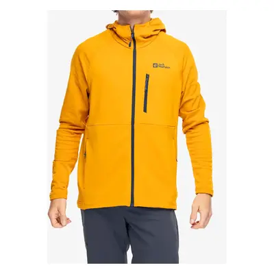 Jack Wolfskin Kolbenberg Hooded FZ Kapucnis felső - safflower