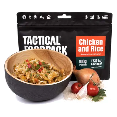 Tactical Foodpack liofilizált étel, csirkehús rizzsel, g