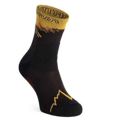 La Sportiva Ultra Running Socks Futózokni - black/yellow