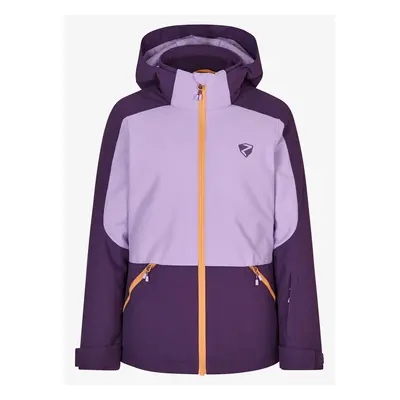 Ziener Amely Jacket Junior Gyerekkabát - dark violet