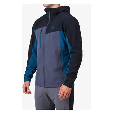 Hannah Carsten II Softshell kabát - anthracite/sailor blue