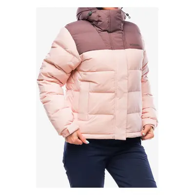 Columbia Bulo Point II Down Jacket Női télikabát - dusty pink/basalt crinkle