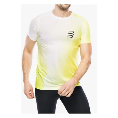 Compressport Performance S/S T-Shirt Futópóló - safe yellow