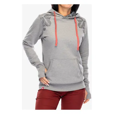 Ocun Hoodie Női kapucnis felső - grey paloma/silverscone