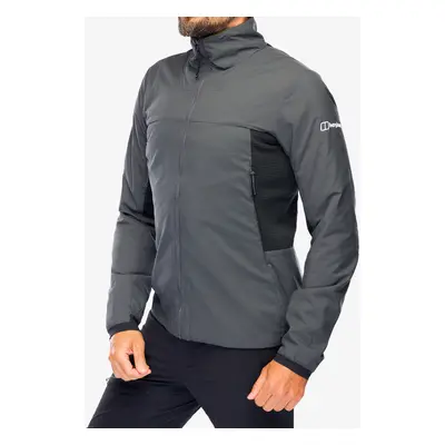 Berghaus MTN Guide MW Hybrid Jacket Polárdzseki - grey pinstripe/jet black