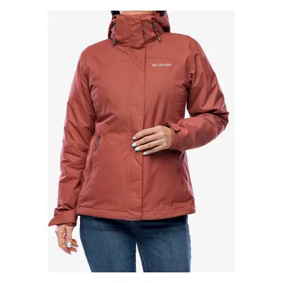 Columbia Bugaboo II Fleece Interchange Jacket az 1-ben női kabát - beetroot/dusty pink