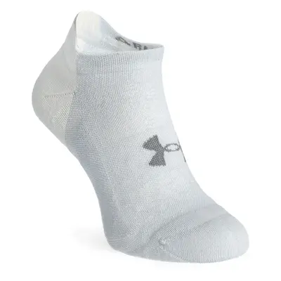 Under Armour ArmourDry Run No Show Futózokni - white/halo gray/mod gray