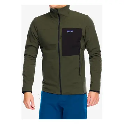 Patagonia R2 TechFace Jacket Softshell kabát - pine needle green