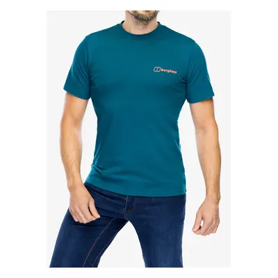 Berghaus Mtn Silhouette SS Tee Nyomtatott póló - deep ocean