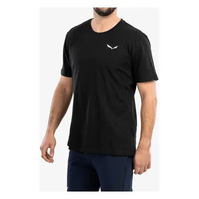 Salewa Pure Dolomites Hemp T-shirt Férfi Póló - black out