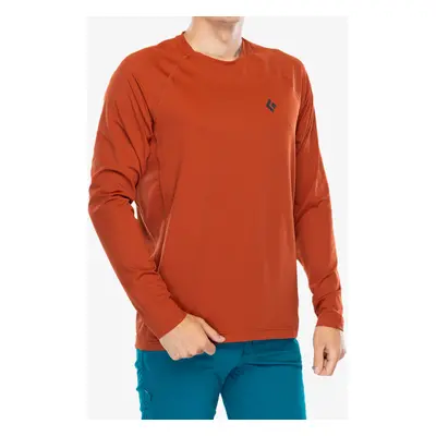 Black Diamond Alpenglow Crew Felső - burnt sienna