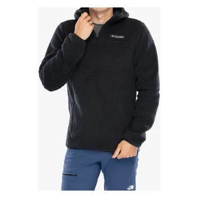 Columbia Rugged Ridge III Sherpa Pullover Hoodie Cipzáras férfi felső - black