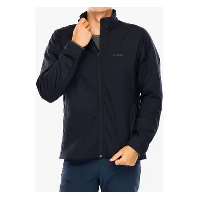 Salomon Mountain Flex Jacket Bélelt kabát - deep black