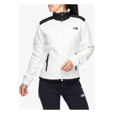 The North Face Alpine Polartec FZ Jacket Női polár - white dune/tnf black