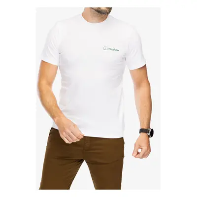 Berghaus Mtn Silhouette SS Tee Nyomtatott póló - pure white