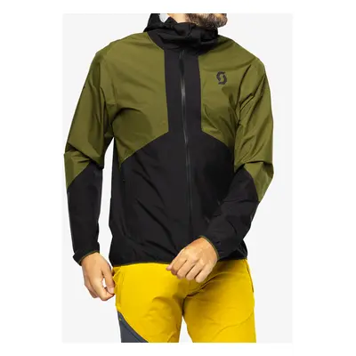 SCOTT SCO Jacket Explorair Light 2.5L Esőkabát - black/fir green