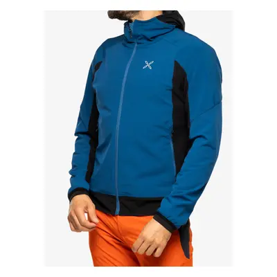 Montura Premium Wind Hoody Jacket Softshell kabát - deep blue