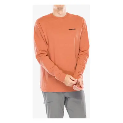 Patagonia L/S P-6 Logo Responsibili-Tee Férfi pulóver - redtail rust